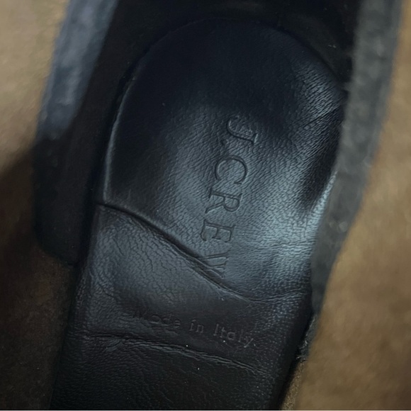 J. CREW Women’s Brown Suede Leather Lace-Up Wedge Ankle Booties Size 8 - Picture 9 of 11